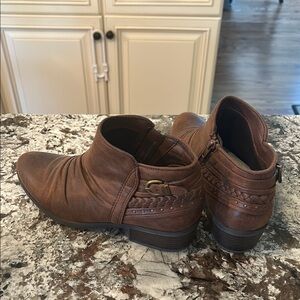 BareTraps Brown Ankle Boots